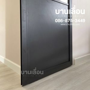 บานเลื่อนแขวนแผ่นทึบ